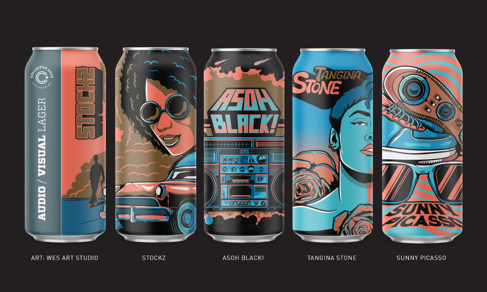 AUDIO/VISUAL LAGER: COLLECTIVE ARTS X EQ DISTRO