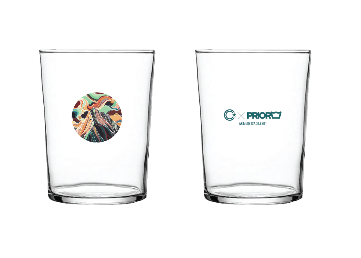 Set of 2 | Prior Collab Tumbler Glass
