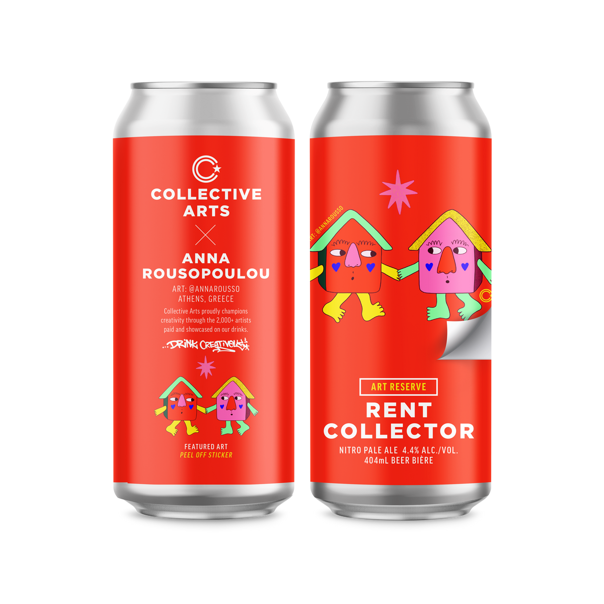 Rent Collector Nitro Pale Ale | Art Reserve (Inventory Tracking)