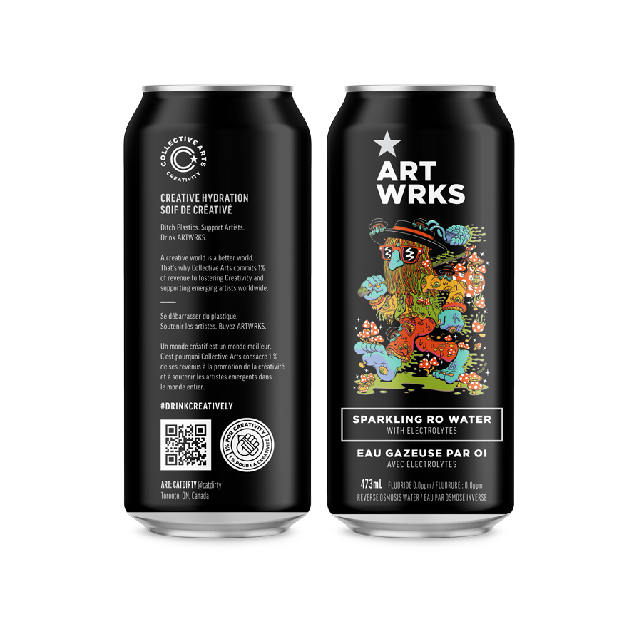 ARTWRKS Sparkling RO Water with Electrolytes