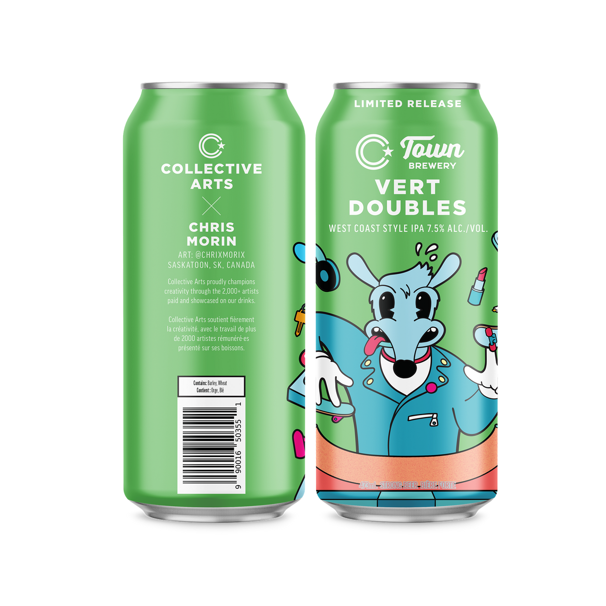 Vert Doubles West Coast Style IPA (Town Brewery Collab)
