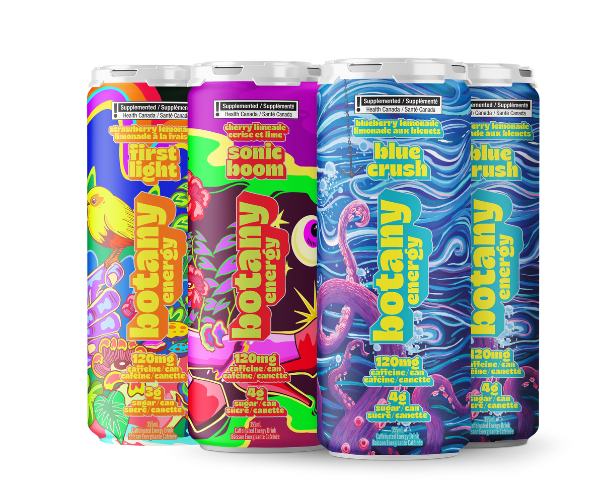 Botany Energy Berry Lemonade Sampler 6-Pack