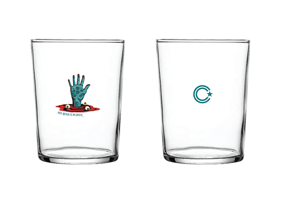 cris.is.in.crisis | Tumbler Glass