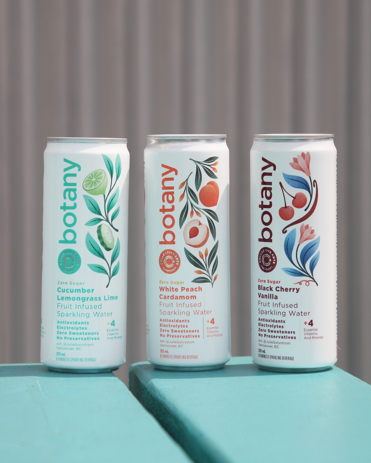 Botany White Peach & Cardamom Fruit Infused Sparkling Water
