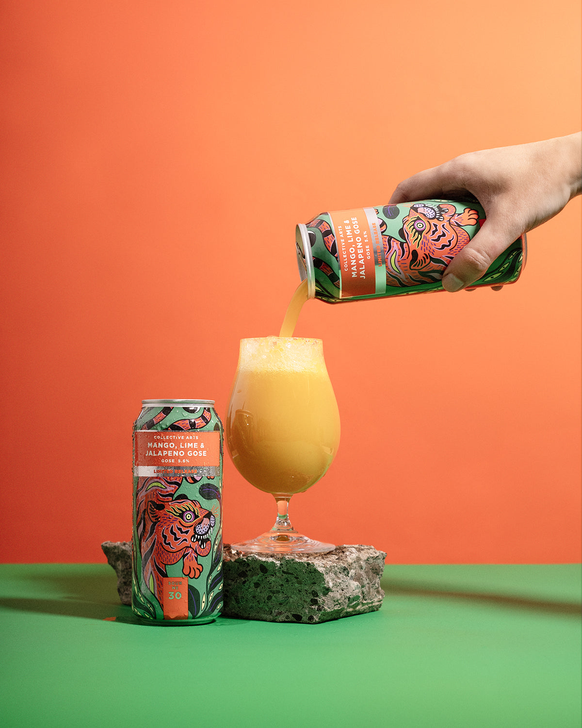 Mango, Lime & Jalapeno Gose